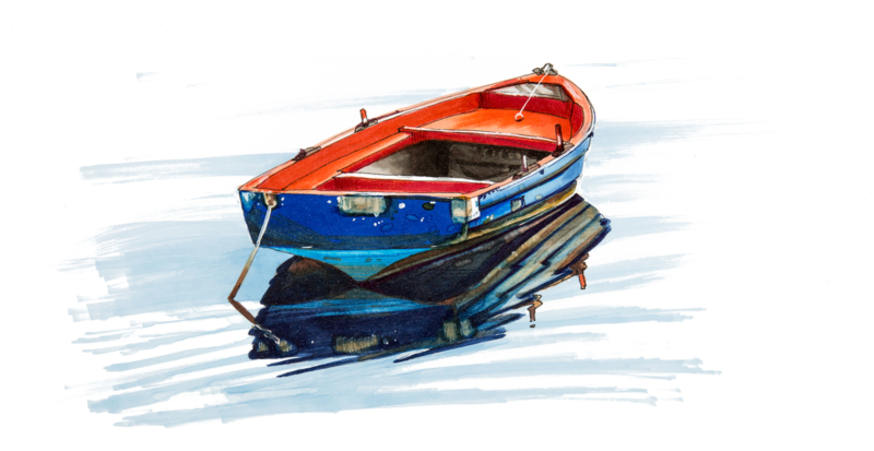 Отражение на воде. Скетчинг - Расторгуева (2017)_0.png